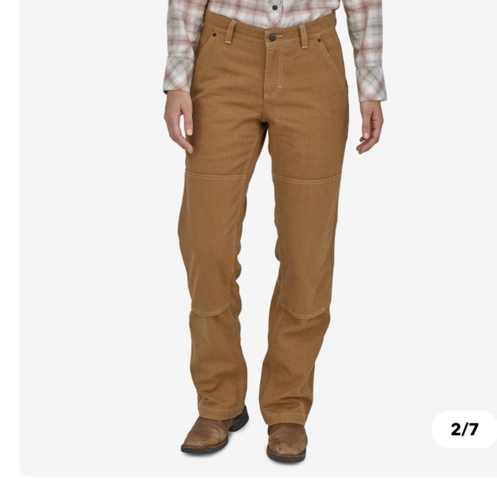 NWT Patagonia Iron Forge Hemp Canvas Double Knee Pants NWT